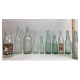 Glass Bottles: Edelweiss, Milwaukee Valley, Hayner