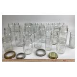 Ball & Kerr Clear Glass Jars
