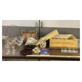 Wine Corks, Martini Glasses, San Angelo Crate