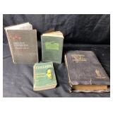 Holy Bible, Portable Chekhov, Chemistry, Math Tabl