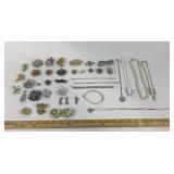 Brooches, Necklaces, Bracelets, Earrings