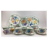 Sauvignon Bachelle Hand-Painted Dinnerware