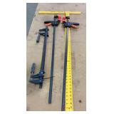 Cen-Tech Drywall T-Square, Bar Clamps