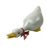 Vintage Large White Goose Figurine
