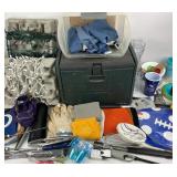 Rubbermaid Cooler, Kitchen Items, Tools, Textiles