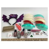 Avon Nail Polish, Hair Accessories, Pocket Light