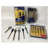 Irwin Speedbor Drill Bits, Kobalt Gold Drill Bits