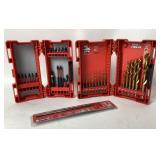 Milwaukee Drill Bit Sets, Titanium, Secure-Grip