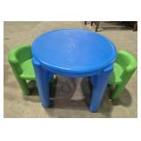 Little Tikes Table & 2 Chairs22 in. Across & 19