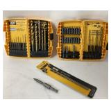 DeWalt Drill Bits, Screwdriver Bits, Cases