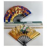 Double Sided Japanese Folding Fans