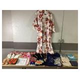 Japanese Kimono, Zori, Calligraphy Brushes, Sandal