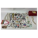 Costume Jewelry Necklaces, Bracelets, Rings, Shell