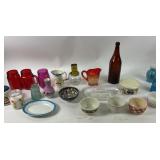 Glassware, Longaberger, Wellsville, Homer Laughlin