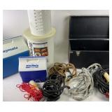 Igloo Coolers, Storage Box, Ropes, Cables