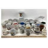Mugs: Japanese Pottery, Hornsee England, Cats & Do