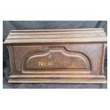 New Home Sewing Machine Wood Cover