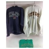 Vintage Notre Dame Hoodies & T-shirt Men