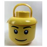 Lego Brick Head Storage Container, BIG