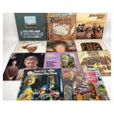 Vinyl Records: Buck Owens, Willie Nelson, Civil wa