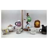 Disney Mugs: Urusla, Mickey Mouse, Simba,ï¿½With Hea