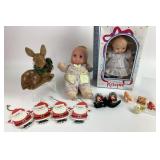 Vintage Collection Dolls Kewpie NOS, Welsh bisque