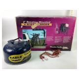 Master Lock Bike Carrier, Eagle Galvanized gas Can