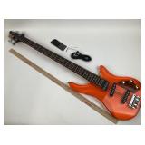 Skylark Resin Bass: Transparent Orange
