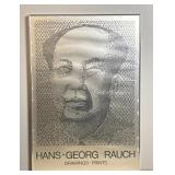 Framed Mao Zedong Hans-Georg Rauch