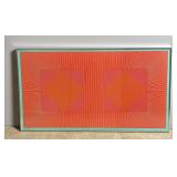Framed Art "Exact Quantity" Richard Anyszkiewicz