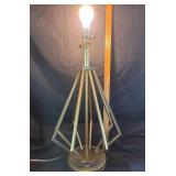 Table Lamp Base with Geometric Design