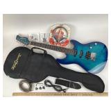 JamMate Electric Guitar: Tropical Blue