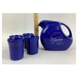 Fiesta 60th Anniversary Pitcher, Tumblers
