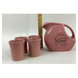Fiesta 60th Anniversary Pitcher With Cups