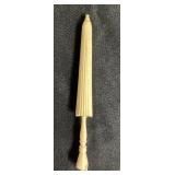 Antique Victorian carved bone umbrella & hand