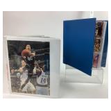 2 full basketball card binders