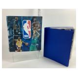 2 full basketball card binders