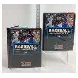 2 full baseball card binders