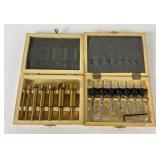Brass Woodworking Drill Bits With Cases