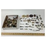 Cufflinks, Tie Clips, Keychains, Jewelry +