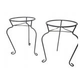 Kingston 20 in. Metal Plant Stands (2)