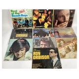 Vinyl records: The Beach Boys, Bruce Springsteen,