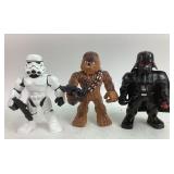 Star Wars Galatic heroes Chewbacca with weapon,