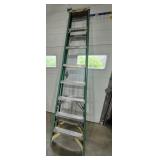 Werner 8 ft. Fiberglass Step Ladder Model 5908