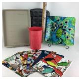 Pampered Chef Bakeware, Fiesta Magazines, Peacock
