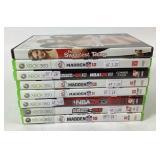 Xbox 360 Games Madden, NBA 2K, The Sweetest Thing