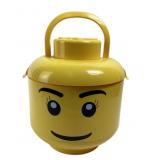 Lego Brick Head Storage Container, BIG