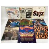 Vinyl Records: the Rascals, Ted Nugent, Air