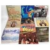 Vinyl Records: Robert Plant, John Cougar,