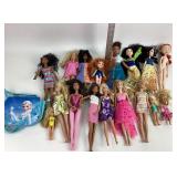 17 Barbie & Disney Dolls Collection